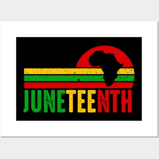 Celebrate Juneteenth Black History Celebrating Black Freedom Posters and Art
